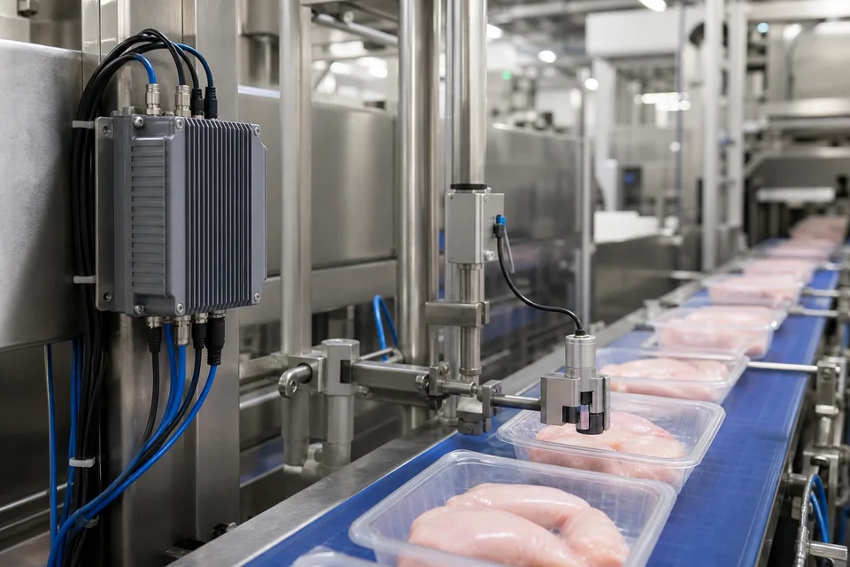 Computación en borde y sensores para alertas en tiempo real en planta